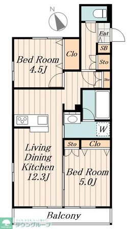 メゾン・エクレールの物件間取画像